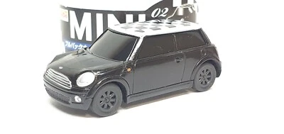 DyDo BMW MINI COOPER BLACK Pullback Car Toy Model Approx 1/64 - Image 1 of 3