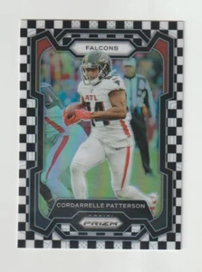 2024 Prizm Cordarrelle Patterson scacchiera Prizm SP Atlanta Falcons #12 - Foto 1 di 2
