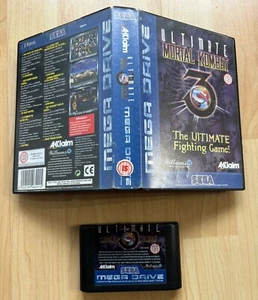 Ultimate Mortal Kombat 3 - Sega Mega Drive - in scatola - ottime condizioni - Pal *ultra raro* - Foto 1 di 8