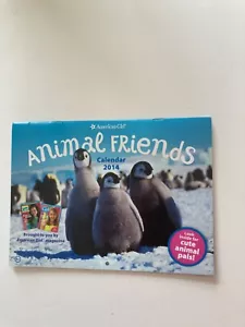 AMERICAN GIRL DOLL ANIMAL & FRIENDS 2014 CALENDAR - Picture 1 of 4