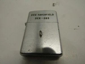 OLD 19531 JAPAN PENGUIN U.S.S. HARVERFIELD LIGHTER COLLECTIBLE CIGARETTE LIGHTER - Picture 1 of 3