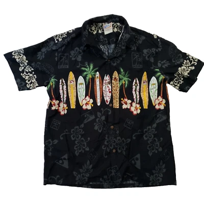 Camisa Hawaiana Togs De Colección Hecha en Hawai Floral 22" Pit To Pit 100% Algodón Lrg Foto 1 de 4