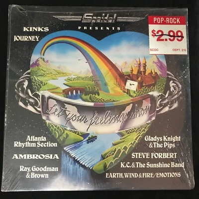 SPEIDEL PRESENTS Let Your Feelings Show LP 1981 Roulette Compilation NEW SEALED - Image 1 of 2