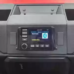 2025 Polaris Ranger XP 1000 Audio Radio Kit - Kicker KMC4 - Kicker LED Speakers - Bild 1 von 7