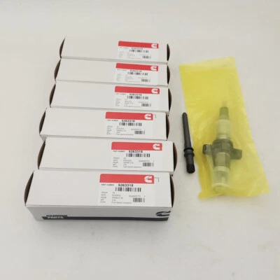 6Pcs Cummins Fuel Injectors Fits For 2003-2004 Dodge Ram 2500 3500 5.9L 5263318 - Image 1 of 4