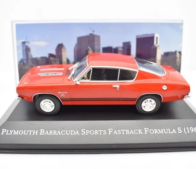 Modellini auto americane scala 1:43 PLYMOUTH BARRACUDA ixo diecast modellismo - Immagine 1 di 4