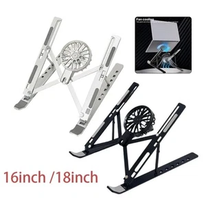 With Fan Laptop Cooler Stand Computer Accessories - Afbeelding 1 van 16