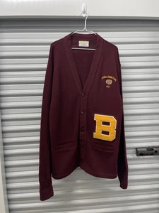 Herren Vintage Bethune Cookman College Varsity Letterman Strickjacke Gr. 48 USA - Bild 1 von 12