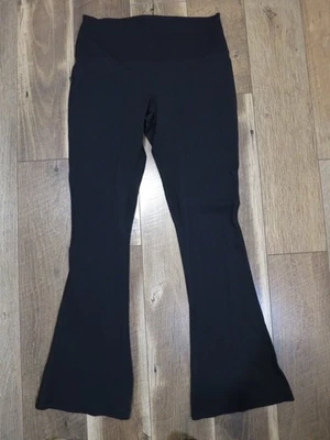 Lululemon W5EUSS Women's Black  Align High-Rise Mini Flare 32" Pant Sz 12 USED - Image 1 of 4