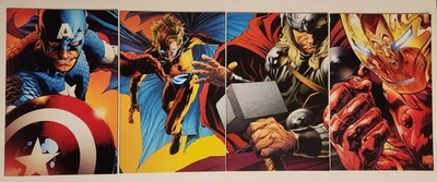 Siege #1-4 (2010, Marvel) VF/NM 1:200 Joe Quesada Connecting Virgin Variant Set - Image 1 of 4