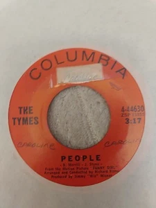 The Tymes - People / For Love Of Ivy, 45 RPM - Bild 1 von 2