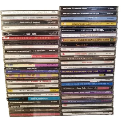 Джаз рок блюз альтернативный лаунж Zydeco Cajun свинг биг-бэнд компакт-диск лот из 49 - Изображение 1 из 4