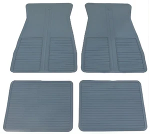 1973-77 GTO/LEMANS/TEMPEST ACCESSORY FLOOR MATS, LIGHT BLUE - Picture 1 of 1