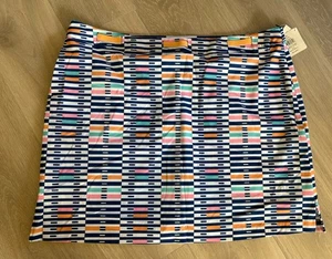 NWT Pro Stretch EP Women's Golf Skort/Skirt Modern Geometric Size 22 - Picture 1 of 5