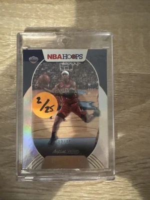 2020-21 Panini NBA Hoops Jrue Holiday Artists Proof /25 Pelicans. See Picture - Image 1 of 2