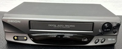 Orion VR0211B VCR VHS Tape Player & Recorder, Tested! NO REMOTE Serviced! - Image 1 of 4