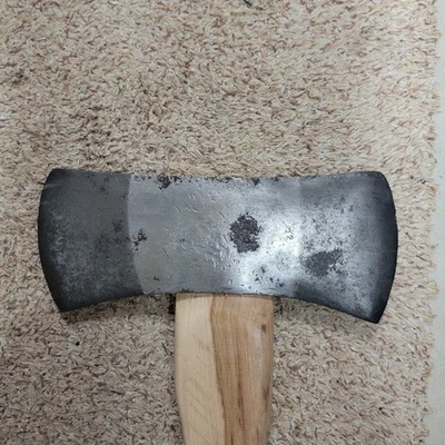 Sager Chemical 1942 Double Bit Axe WWII Era. 36" Hardwood Handle. Great shape. - Image 1 of 4