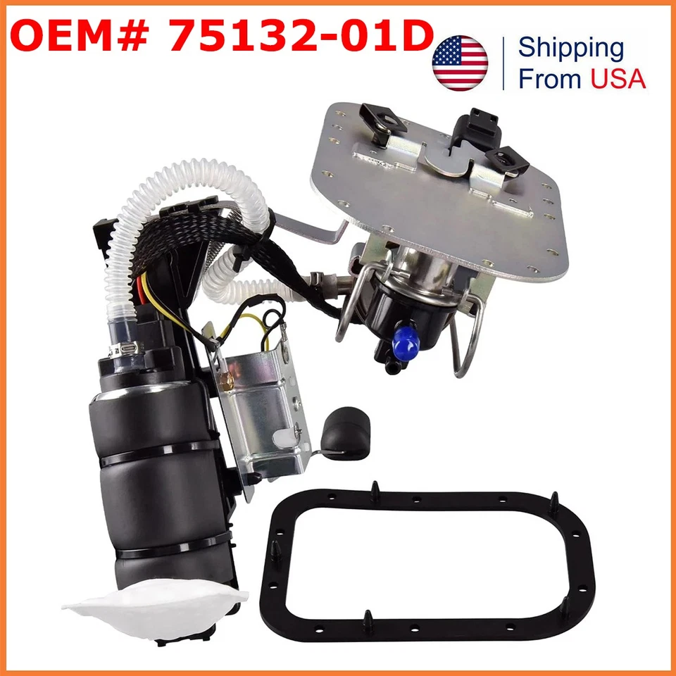 #75132-01D Fuel Pump Module For 2001-2004 2005 Harley Davidson Softail Fat Boy - Image 1 of 4