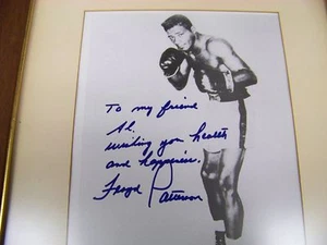 FOTO AUTOGRAFIADA PERSONALIZADA Pretty Boy Floyd Patterson - Imagen 1 de 1