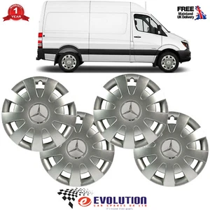 Tapacubos de rueda de 16" 4x para Mercedes Sprinter 2000 a 2023 9064000125 - Imagen 1 de 4