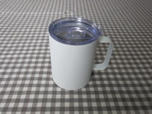 NEW Insulated Coffee Mug with Handle and Slider Lid for hot or cold drinks - Picture 1 of 8