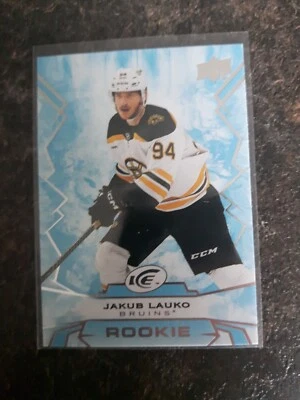 2022-23 Upper Deck Ice Rookie Jakub Lauko RC Card# 111 - Image 1 of 2