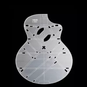 41 Inch Classical Guitar Mold Transparent 4mm Acrylic Template 2025 NEW - Picture 1 of 2