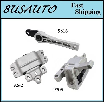 Montaje de motor y transmisión 3 piezas para Audi Q3 Quattro 2015-2018 2,0 L 4x4 - transmisión automática Foto 1 de 4