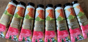 8 (ocho) CREMA DE MANOS tamaño viaje BRIGHTEST BLOOM 1 oz baño y cuerpo funciona - Imagen 1 de 2