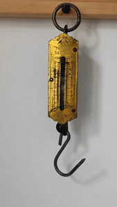 Balanza de bolsillo de metal 0 - 12 kg, hecha por Heinrich Buker, Alemania desde 1920 - Imagen 1 de 15