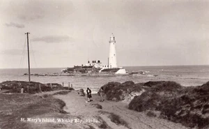 WHITLEY BAY. ST.MARY'S ISLAND # 12104 IN MONARCH SERIES BY R.JOHNSTON & SONS - Picture 1 of 1