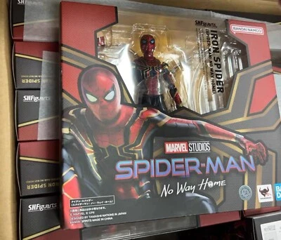 Bandai S.H.Figuarts IRON SPIDER (Spider-Man: No Way Home) Actionfigur Neu Spielzeug - Bild 1 von 4