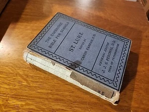 The Cambridge Bible For Schools And Colleges  St Luke By Canon Farrar 1880 - Picture 1 of 19