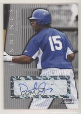 2007 Just Minors Limited Silver /100 Desmond Jennings #JL07-12 Auto