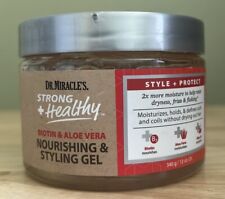 Dr. Miracle's Strong Healthy Nourishing & Styling Gel 12 OZ NEW