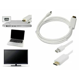 Cable adaptador Thunderbolt DisplayPort DP a HDMI de 6 pies para Apple Mac Macbook - Imagen 1 de 6