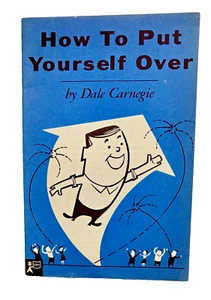 "How to Put Yourself Over" 1958 Dale Carnegie pamphlet Good Reading Rack Service - Picture 1 of 2