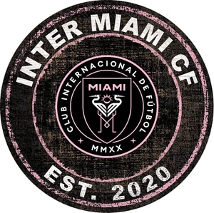 Inter Miami CF MLS Weather Resistant Vinyl Die Cut Sticker Decal 05 - Picture 1 of 1