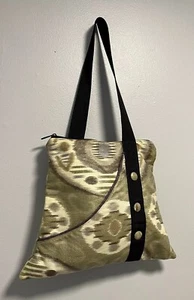 Millie Bags Handtasche Geldbeutel Schultertasche grün gold kunstvoll Handarbeit? - Bild 1 von 9