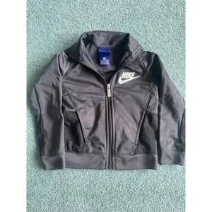 Boys Nike zip up collared jacket dark gray size 4 XS - Picture 1 of 7