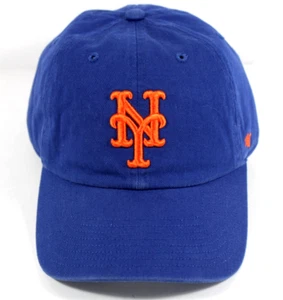 Gorra New York Mets MLB 47Brand Ballcap Correa Trasera Gorra Azul Marino Bordada - Imagen 1 de 8