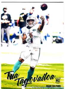 2020 Panini Chronicles Tua Tagovailoa TEAL #202 Luminance Rookie Card Dolphins - Picture 1 of 1