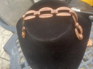 Vintage Copper Bracelet Native American Sunrise Cloud MCM Jewelry - Picture 1 of 6
