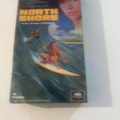 North Shore 1987 VHS Gregory Harrison Matt Adler Nia Peeples Hawaii Surfing 80s - Image 1 of 4