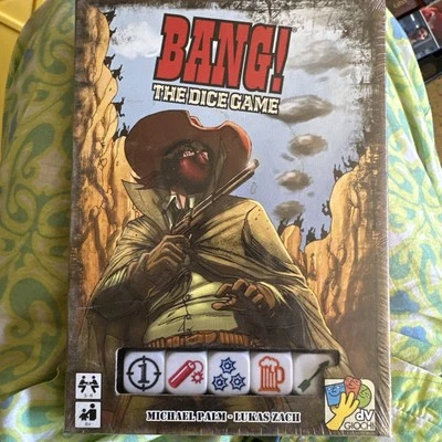 Bang! The Dice Game DV Giochi Wild West Law Outlaws Family Dice Card Game Sealed - Image 1 of 2