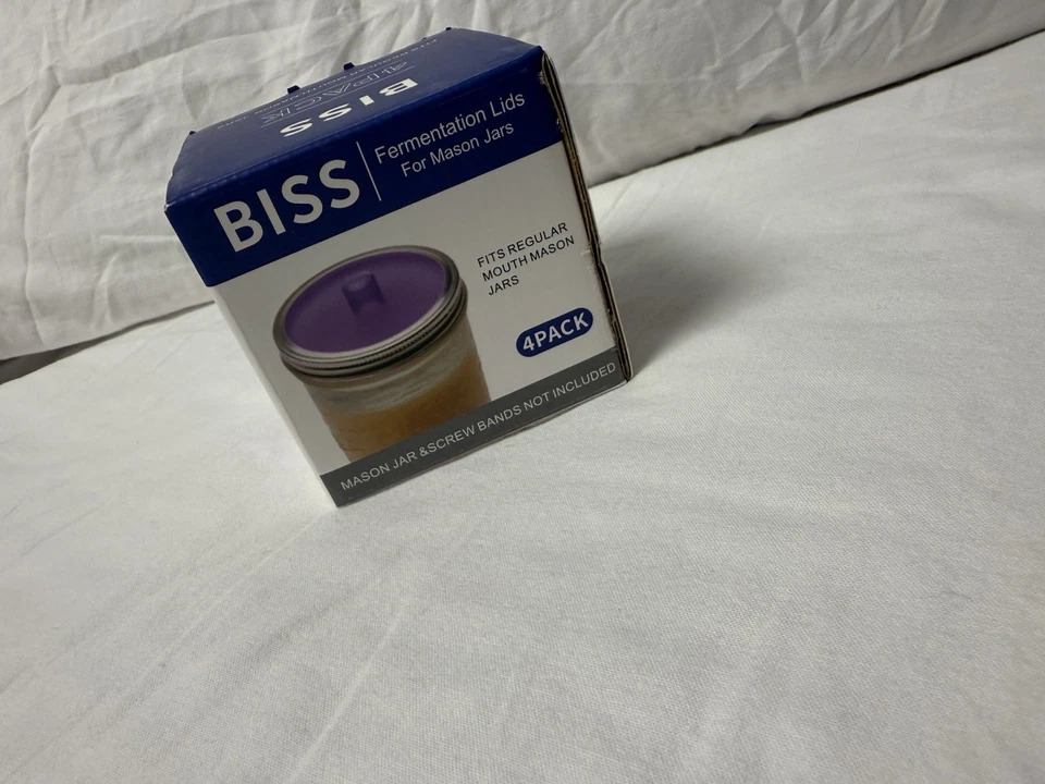 Tapa de fermentación de silicona sin BPA tapa de tarro de albañil bucal regular para decapado Foto 1 de 4