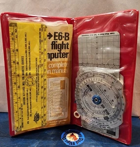 Vintage 70s E6B Metal Flight Computer & Manual, E6-B2 By Aero Products Research - Picture 1 of 5