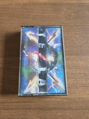 Tesla Mechanical Resonance Cassette Tape Geffen 1986 M5G 24120 Hair Metal - Image 1 of 2