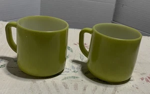 Juego de 2. Tazas de café verde oliva/aguacate federal vintage años 70 - Imagen 1 de 5