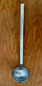 Vintage Rykoff Sexton Stainless Steel 3OZ Ladle 12" Heavy Duty Bakers Chef Tool - Picture 1 of 2